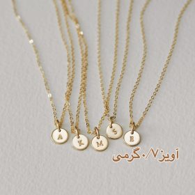 پلاک حروف طلا